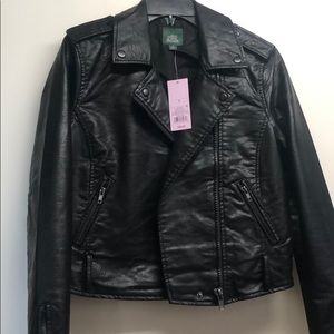 Wild Fable Faux Leather Jacket - NWT